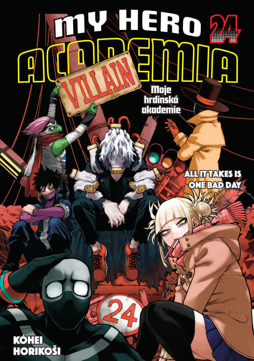 Levně My Hero Academia - Moje hrdinská akademie 24: All it takes is one bad day