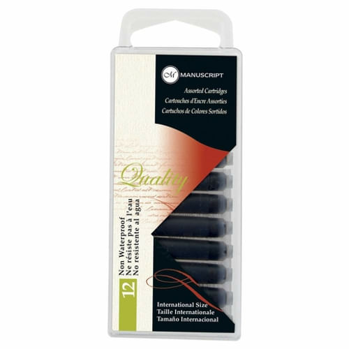 Náhradné náplne ku kaligrafickej sade Masterclass, 12 ks Náhradné náplne ku kaligrafickej sade Masterclass, 12 ks