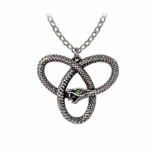Levně Náhrdelník Hadí triquetra