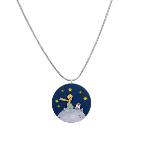 Náhrdelník Malý princ - princ a ruža Náhrdelník Malý princ - princ a ruža