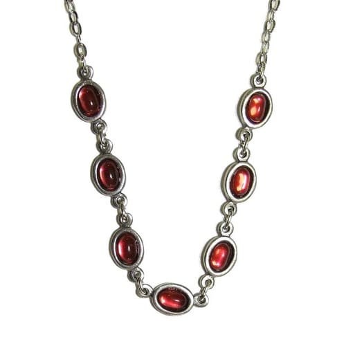 Náhrdelník s červenými slzami Náhrdelník s červenými slzami