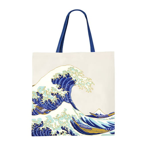 Nákupná taška - Veľká vlna pri pobreží Kanagawy Nákupná taška - Veľká vlna pri pobreží Kanagawy