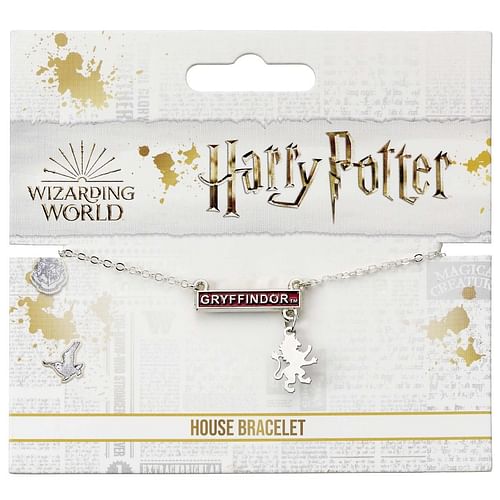 Obrázok Carat Shop Náramek Harry Potter - Nebelvír, se štítkem HP000300