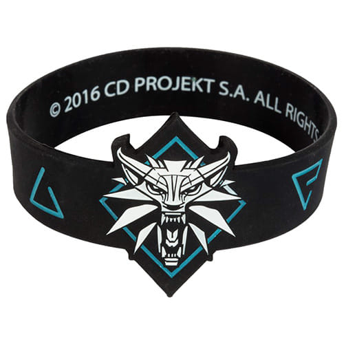 Gumový náramok Zaklínač - White Wolf Gumový náramok Zaklínač - White Wolf