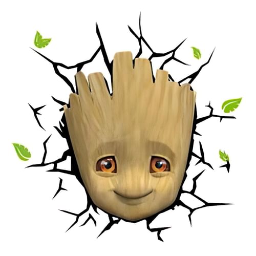 Lampa Marvel - 3D Groot Lampa Marvel - 3D Groot
