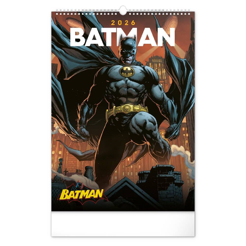 Nástenný kalendár - Batman 2026