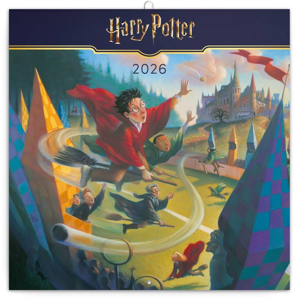 Nástenný kalendár Harry Potter 2026