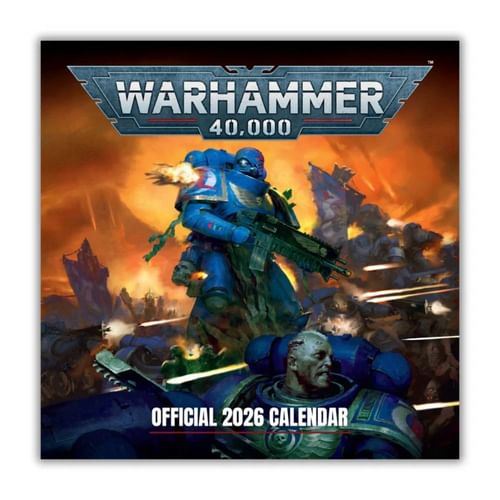 Nástenný kalendár Warhammer 40000 2026 Nástenný kalendár Warhammer 40000 2026