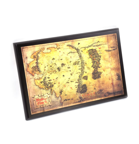 Nástenný obraz - mapa Stredozeme Nástenný obraz - mapa Stredozeme