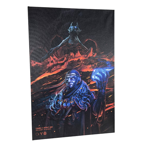 Nástenný obraz na plátne - Čarodejník z Ohňovej hory Nástenný obraz na plátne - Čarodejník z Ohňovej hory