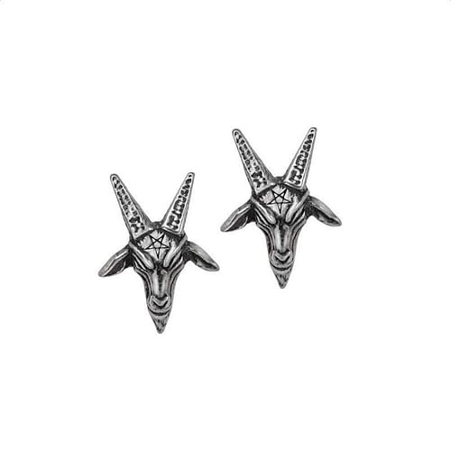 Obrázok Alchemy Gothic Náušnice Baphomet E449