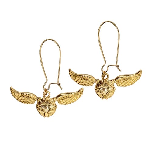 Náušnice Harry Potter - Famfrpálová Zlatonka Náušnice Harry Potter - Famfrpálová Zlatonka