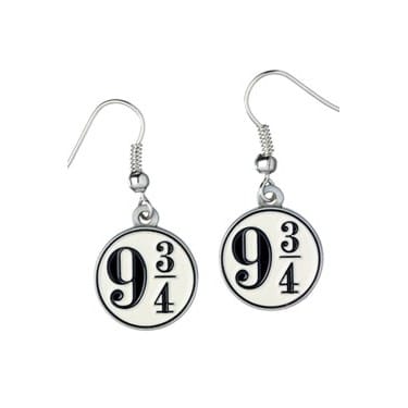 Náušnice Harry Potter - nástupištia 9 a 3/4