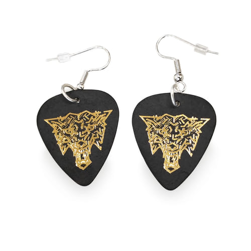 Náušnice z trsátek Škola vlka