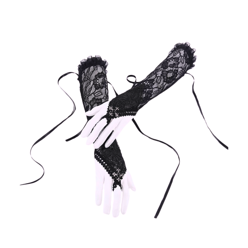 Gotické návleky na ruky - Tabitha