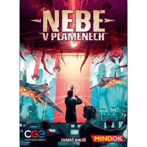 Levně Nebe v plamenech