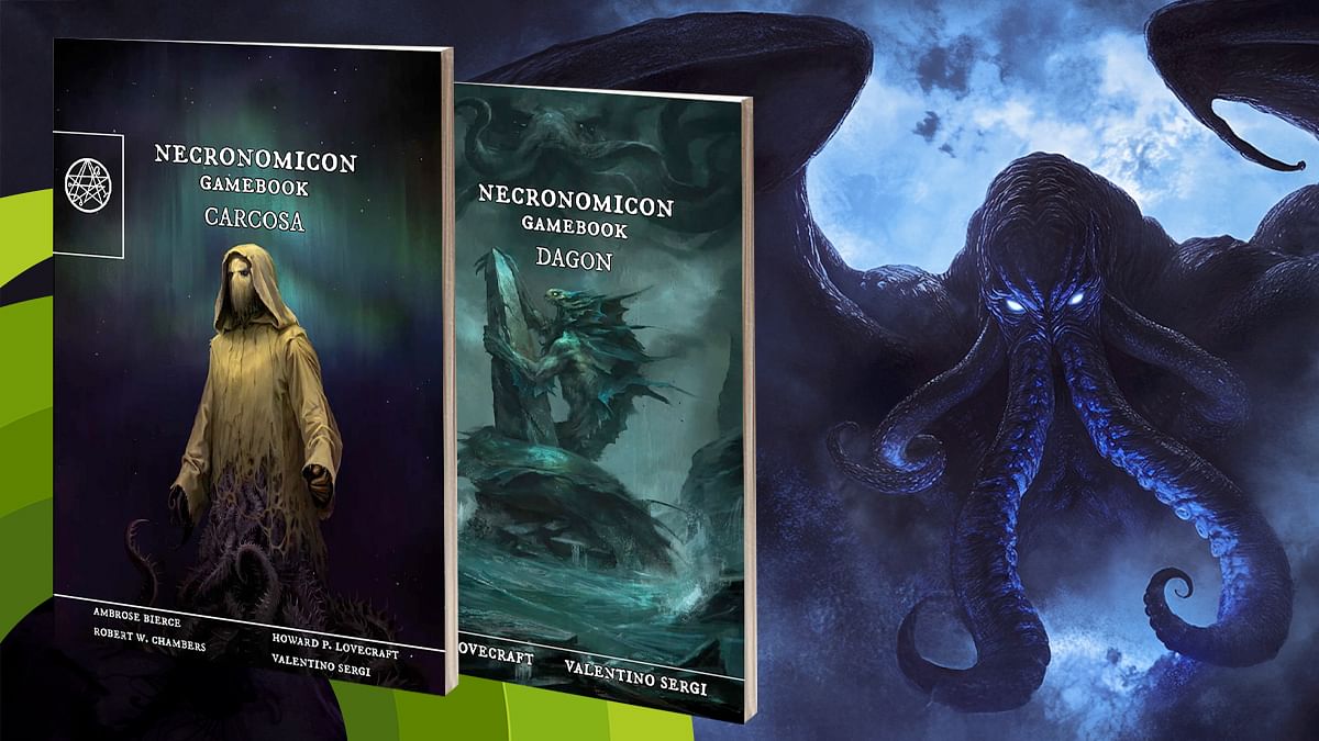 Necronomicon na vlastní kůži: recenze gamebooků Dagon a Carcosa