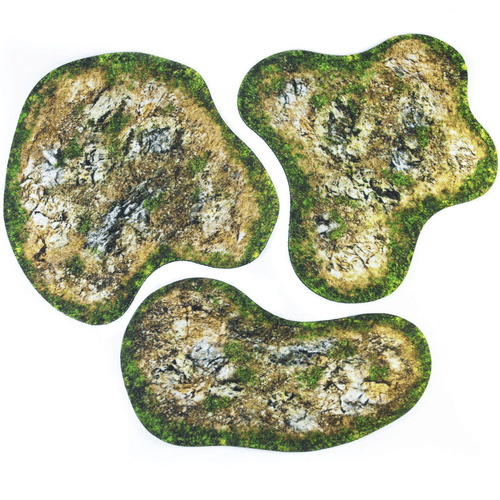 Neoprene 2D terrain set - Rough terrain
