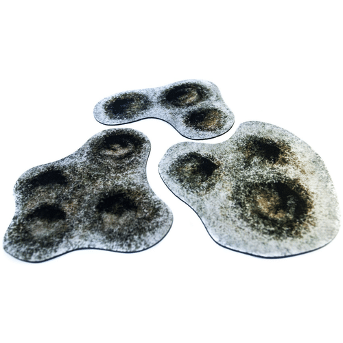 Neoprene 2D terrain set - Winter Crater Neoprene 2D terrain set - Winter Crater