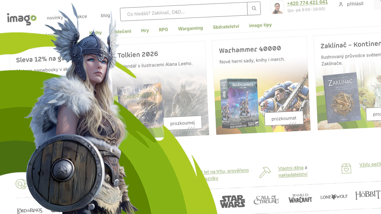 Nový web imago: Ahoj, tady Freya!