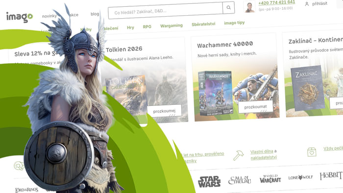 Nový web imago: Ahoj, tady Freya!