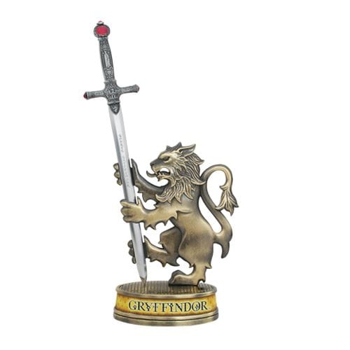 Otvárač na listy Harryho Pottera - Chrabromilsky meč a stojan s levom