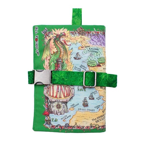 Látkový obal s Fantasy na boj s prackou - mapa Allansia Látkový obal s Fantasy na boj s prackou - mapa Allansia