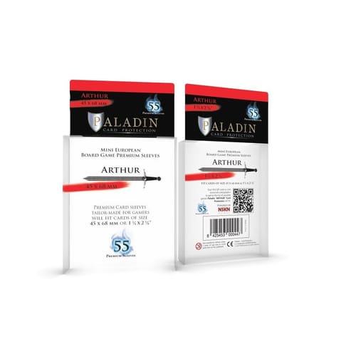 Obaly na karty 45 x 68 mm (Paladin: Arthur) Obaly na karty 45 x 68 mm (Paladin: Arthur)