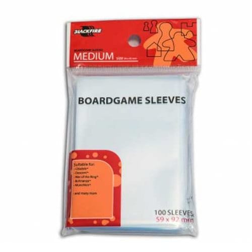 Obaly na karty 59 x 92 mm Boardgame Sleeves - Medium (Blackfire) Obaly na karty 59 x 92 mm Boardgame Sleeves - Medium (Blackfire)