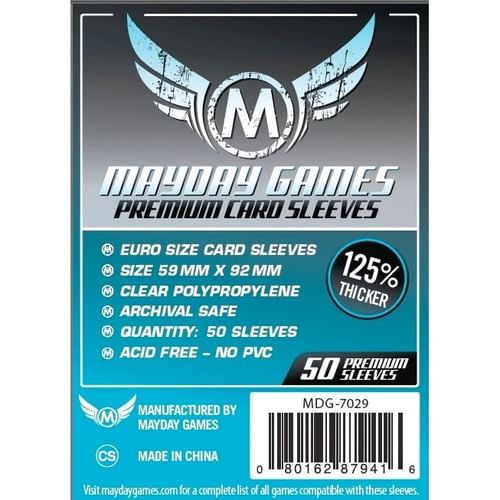 Obaly na karty 59 x 92 mm (Mayday Premium) Obaly na karty 59 x 92 mm (Mayday Premium)