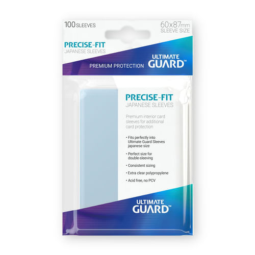 Obaly na karty 60 x 87 mm - (Ultimate Guard Precise-Fit) Obaly na karty 60 x 87 mm - (Ultimate Guard Precise-Fit)
