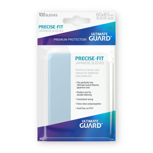 Levně Obaly na karty 60 x 87 mm - (Ultimate Guard Precise-Fit)