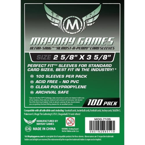 Obaly na karty 63,5 x 88 mm (Mayday Ultra-Fit) Obaly na karty 63,5 x 88 mm (Mayday Ultra-Fit)