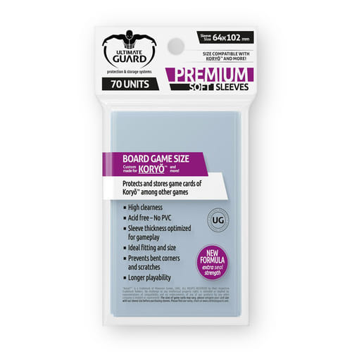 Levně Obaly na karty 64 x 102 mm - (Ultimate Guard Premium Soft)