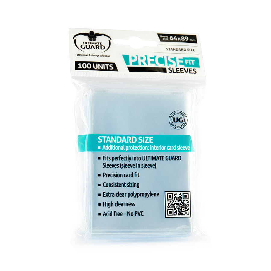 Obaly na karty 64 x 89 mm (Ultimate Guard Precise-Fit)