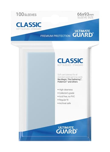 Obaly na karty 66 x 93 mm (Ultimate Guard Classic Soft) Obaly na karty 66 x 93 mm (Ultimate Guard Classic Soft)