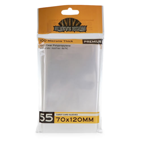 Obaly na karty 70 x 120 mm pre Tarot (Sleeve Kings Premium) Obaly na karty 70 x 120 mm pre Tarot (Sleeve Kings Premium)