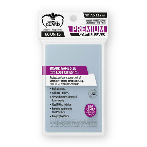 Obaly na karty 72 x 112 mm - (Ultimate Guard Premium Soft) Obaly na karty 72 x 112 mm - (Ultimate Guard Premium Soft)