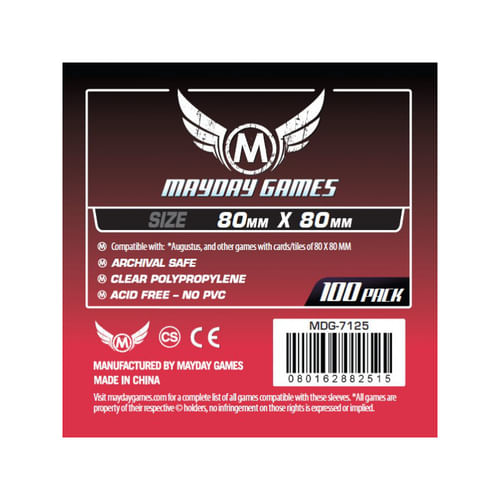 Obaly na karty 80 x 80 mm (Mayday) Obaly na karty 80 x 80 mm (Mayday)