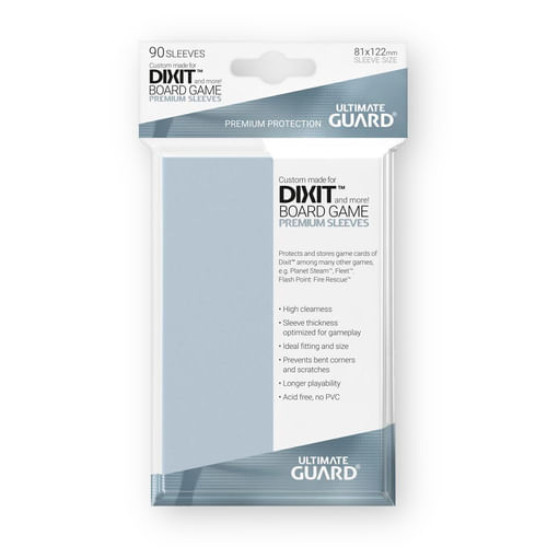Obaly na karty 81 x 122 mm pre Dixit (Ultimate Guard Premium Soft) Obaly na karty 81 x 122 mm pre Dixit (Ultimate Guard Premium Soft)