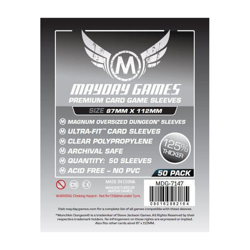 Obaly na karty 87 x 112 mm (Mayday Premium) Obaly na karty 87 x 112 mm (Mayday Premium)