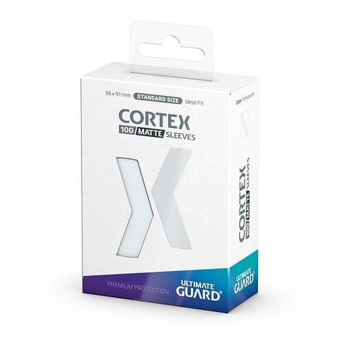 Obrázok Obaly na karty Cortex Matte 66 x 91 mm (Ultimate Guard) - průhledné