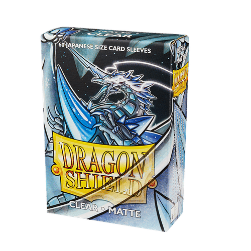 Obaly na karty 59 × 86 mm - matné priehľadné (Dragon Shield) Obaly na karty 59 × 86 mm - matné priehľadné (Dragon Shield)