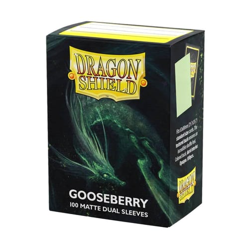 Levně Obaly na karty Dragon Shield 63 x 88 mm - Gooseberry, oboustraně matné
