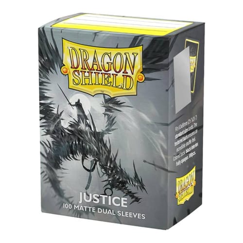 Levně Obaly na karty Dragon Shield 63 x 88 mm - Justice, oboustraně matné