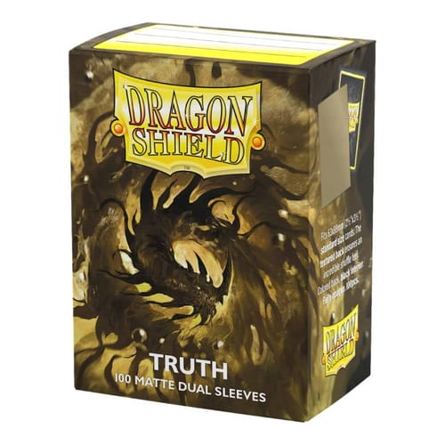 Levně Obaly na karty Dragon Shield 63 x 88 mm - Truth, oboustraně matné