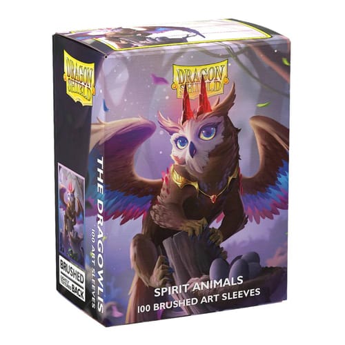 Obaly na karty Dragon Shield - The Dragowlis, Brushed Art Sleeves