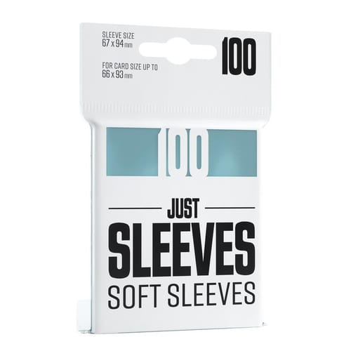 Levně Obaly na karty Just Sleeves 66 x 93 mm (Gamegenic)