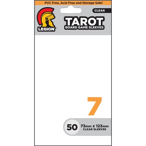 Obaly na karty Legion - Tarot (50 ks), priehľadné Obaly na karty Legion - Tarot (50 ks), priehľadné