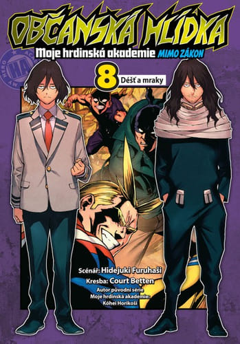 Občianska hliadka - moja hrdinská akadémia 8: Dážď a oblaky Občianska hliadka - moja hrdinská akadémia 8: Dážď a oblaky